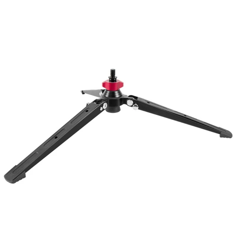 

Metal Mini Tripod Desktop Tabletop Stand Compact Tripod Foldable Tripod Support Bracket 3/8-inch Screw for Camera 10.6cm DXAC