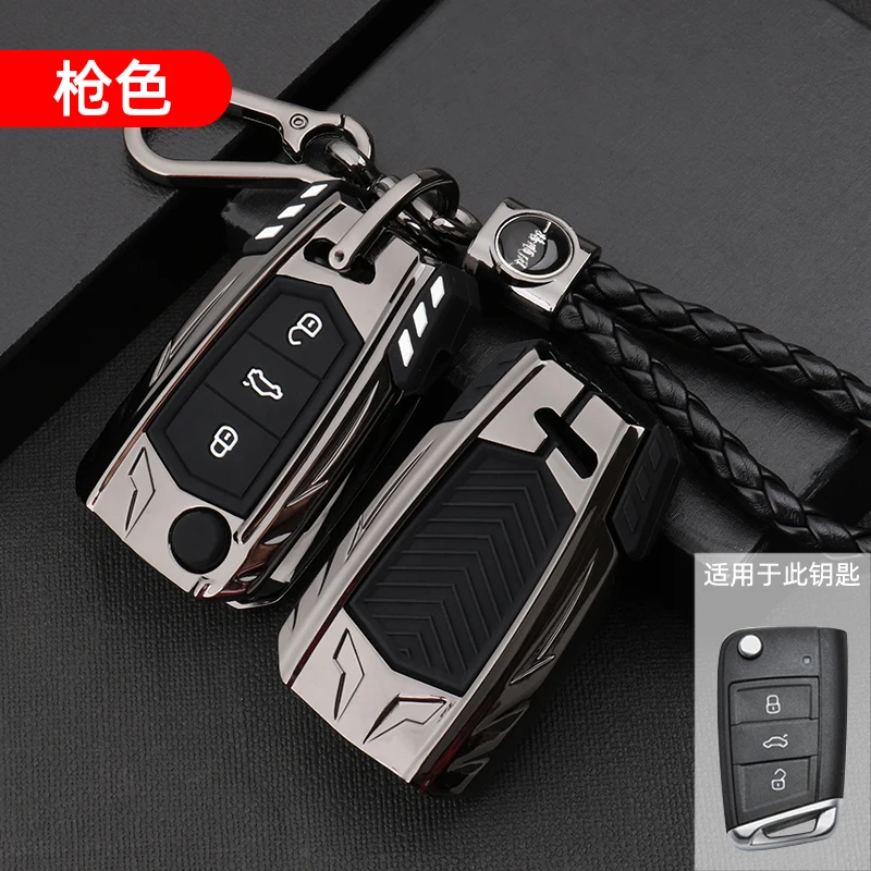 Новый чехол для дистанционного ключа автомобиля для VW Volkswagen Golf 7 MK7 Tiguan MK2 для SEAT Ateca Leon FR 2 Ibiza для Skoda Octavia A7