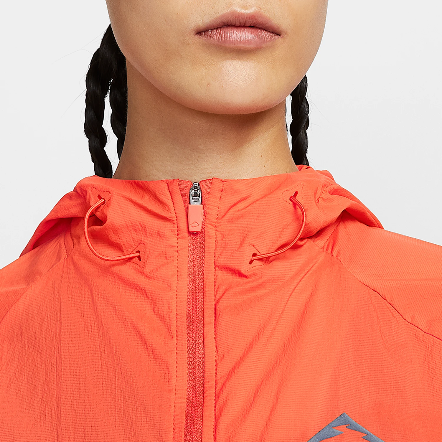 Фото Оригинальная женская спортивная куртка Nike Trail Repel для бега по бездорожью HJ2251-633 №3