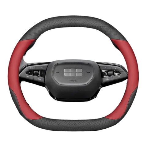 Кожаный чехол на руль автомобиля для Geely Galaxy L7 EX5 E8 Starship 7, Starray Preface Boyue Cool Altas 2023 2024 2025