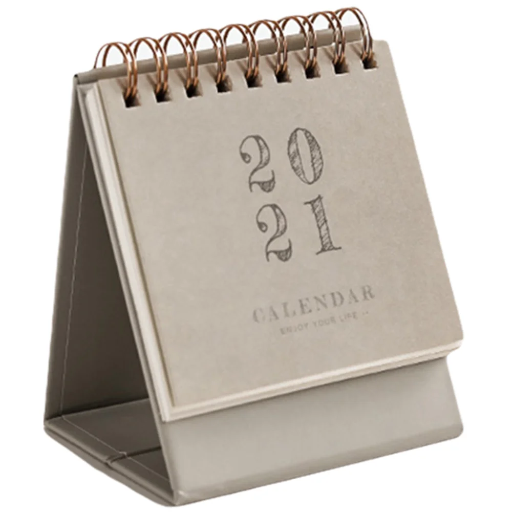 

1pc 2020-2021 Mini Desk Calendar Table Calendar Mini Stand up Table Calendar