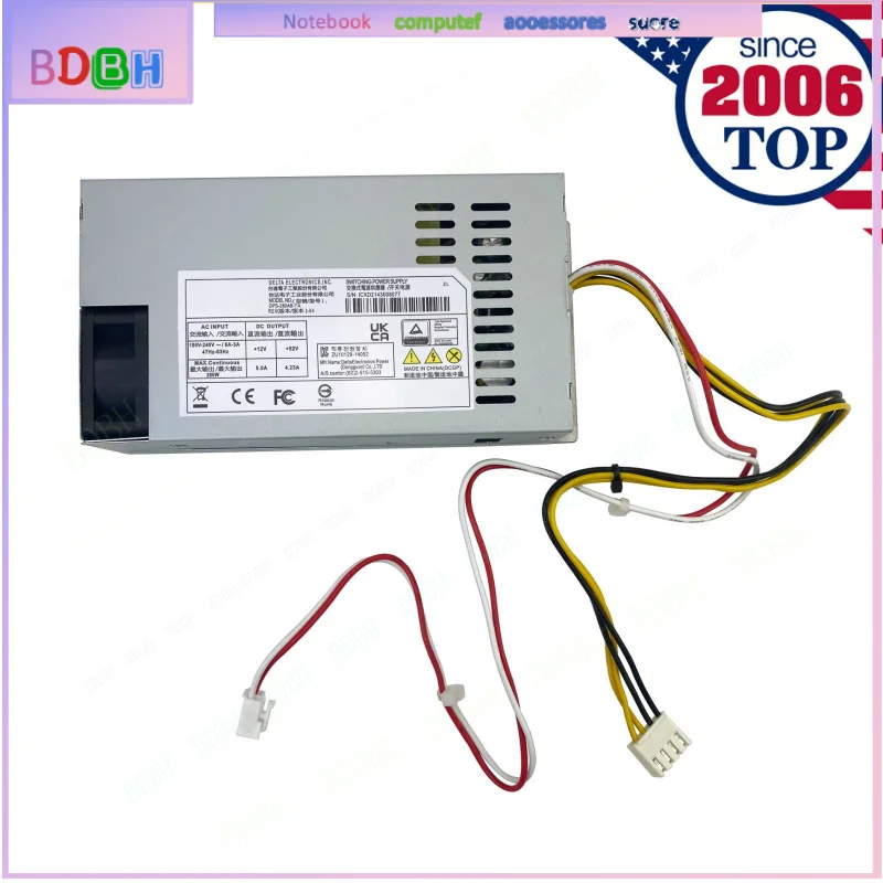 Блок питания 280 Вт, 4+2-контактный, для Lorex POE NVR DVR, AC 100-240В, 47-63Гц (art.: 3920d90aa3ced) - 3920d90aa3ced