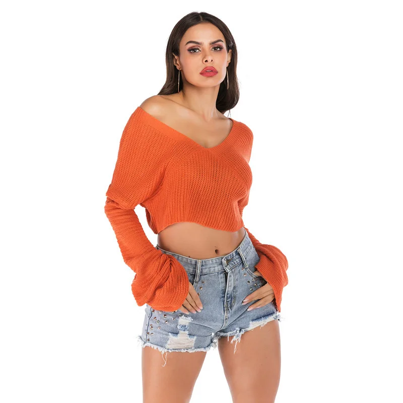 

2021 autumn new trend pullover long-sleeved women's sweater GRAY22