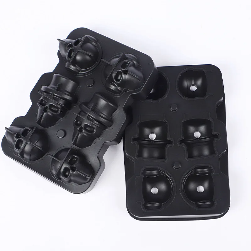 

Ice Cube Mold 6 with Silicone Skull Ice Cube Silicone 4 with Skull Ice Cube Halloween Bone Ice Mold Bar Ice Supplies