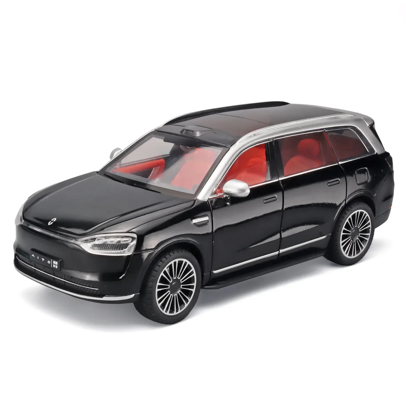 Модель внедорожника AITO M9 в масштабе 1:24 модель литый под давлением из