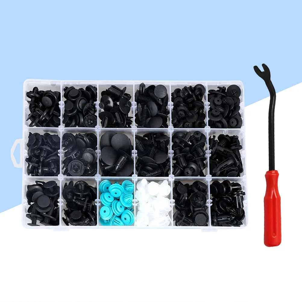 

360 PCS Push Pin Moulding Retainer Clip Car Body Bumper Rivet Trim Clips Panel Fastener