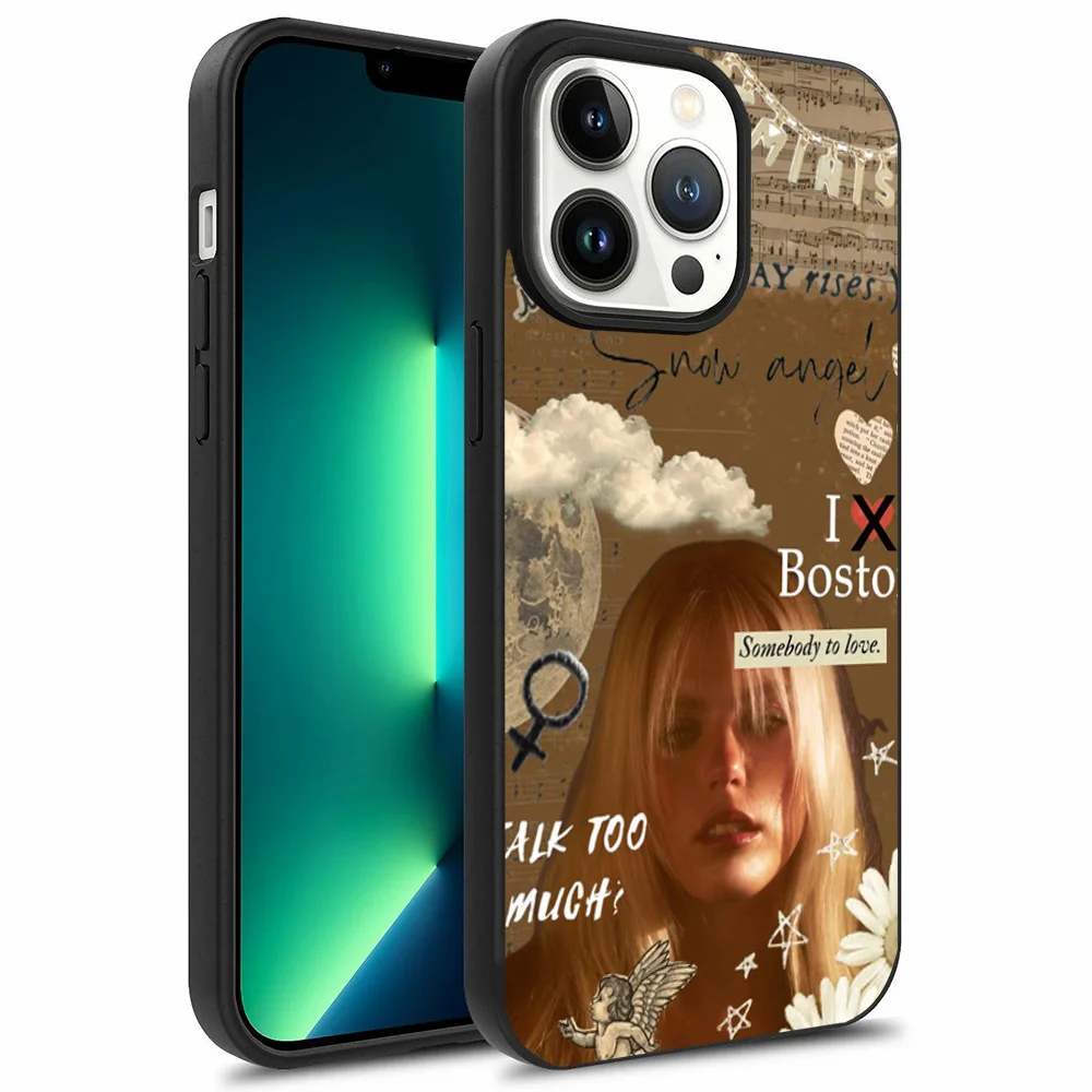 Чехол для телефона Singer R-Renee Rapp iPhone 16 15 14 13 12 11 Plus Pro Max Mini Magsafe магнитная Беспроводная