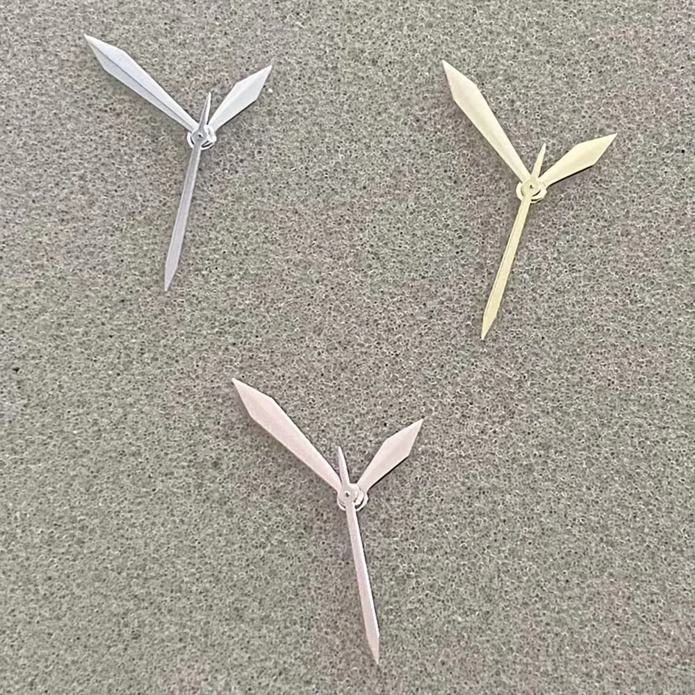 

New Sword Hands Gold Rose Silver Non Luminous Watch Pin Fits NH35 NH36 4R 7S Movement