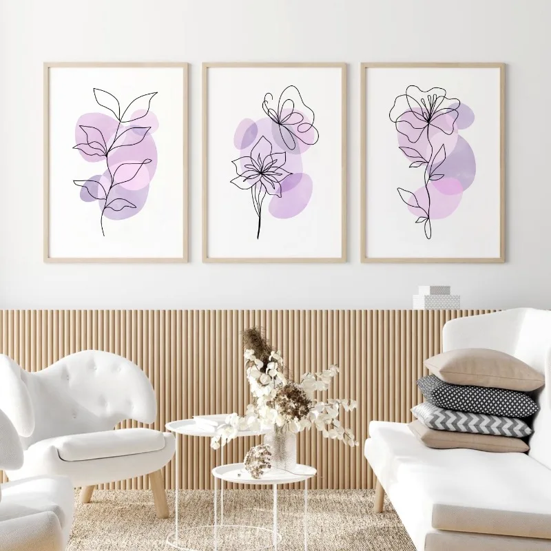 Современный стиль Sirenia акварельные произведения искусства датская абстрактная