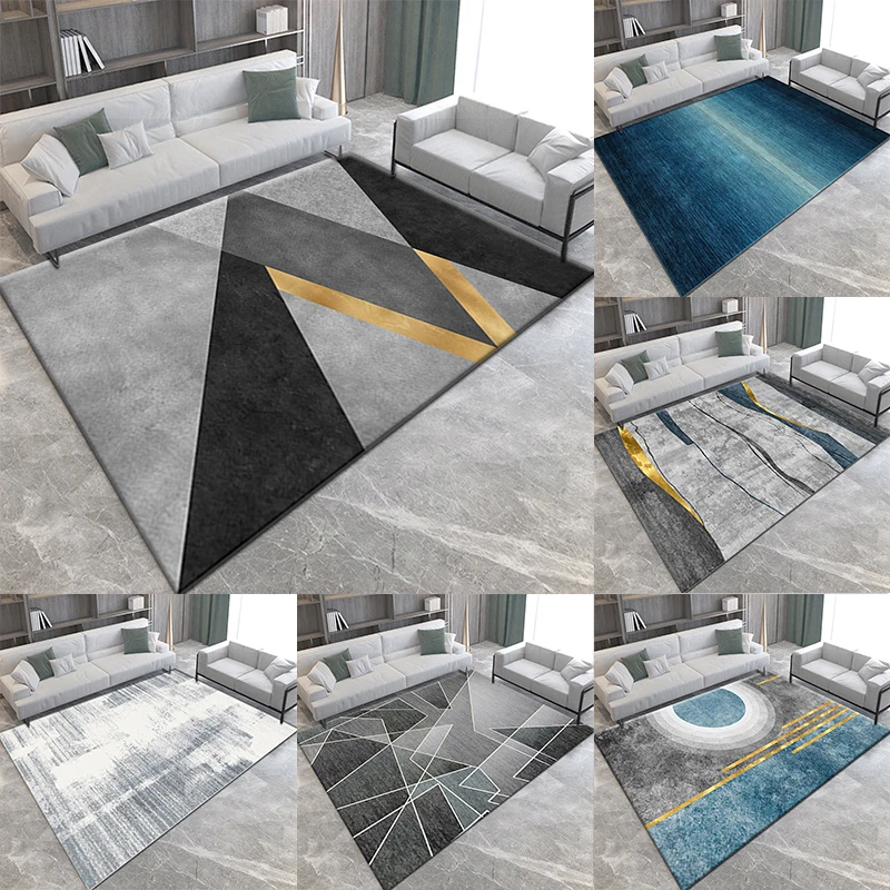 

3D Carpet Nordic Style Light Luxury Living Room Decoration Sofa Carpet Bedroom Office Floor Decoration Carpet Entrance Door Mat
