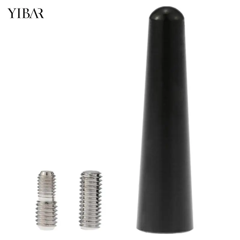 

Универсальная Антенна для автомобильного радио, короткая антенна, 2,2 дюйма, AM/FM-радио, Модифицированная антенна из алюминиевого сплава с винтовой антенной