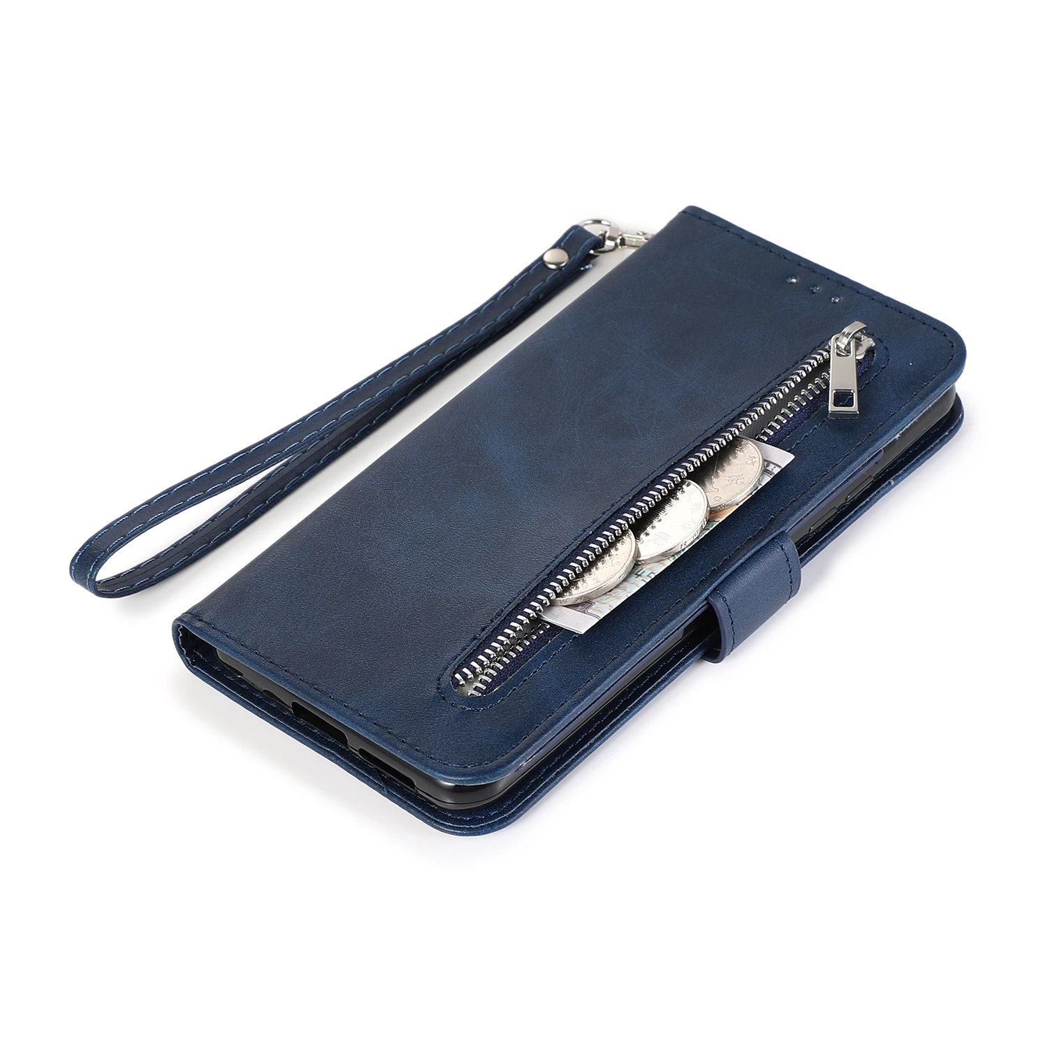 Однотонный противоударный кожаный чехол-бумажник 30X * флип-чехол для телефона