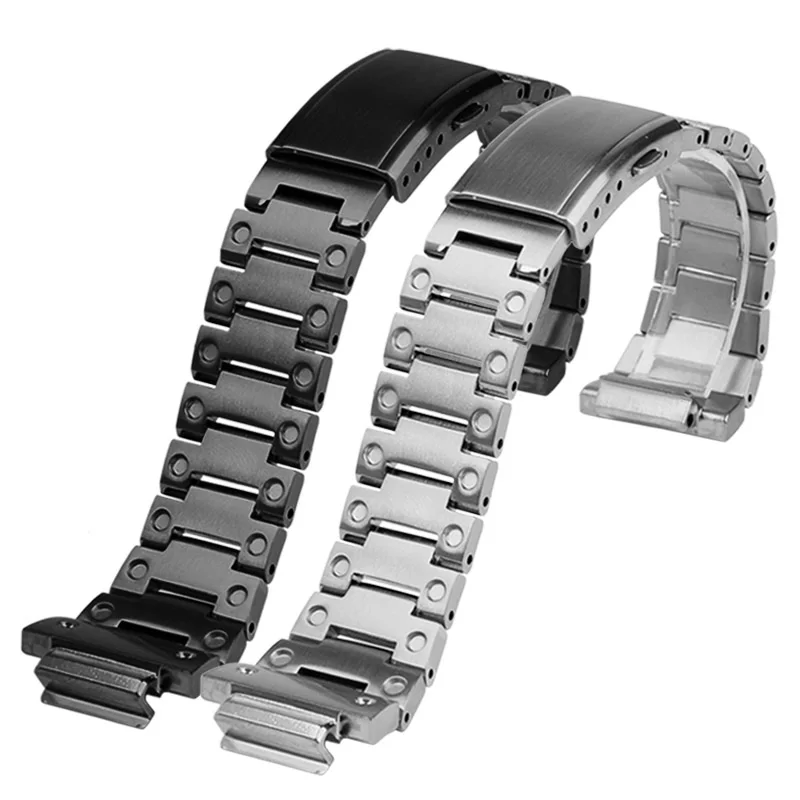 Ремешок для часов из нержавеющей стали Casio G-SHOCK DW5600 GW-M5610 GA2100 GM5600 GM2100 Series мужской