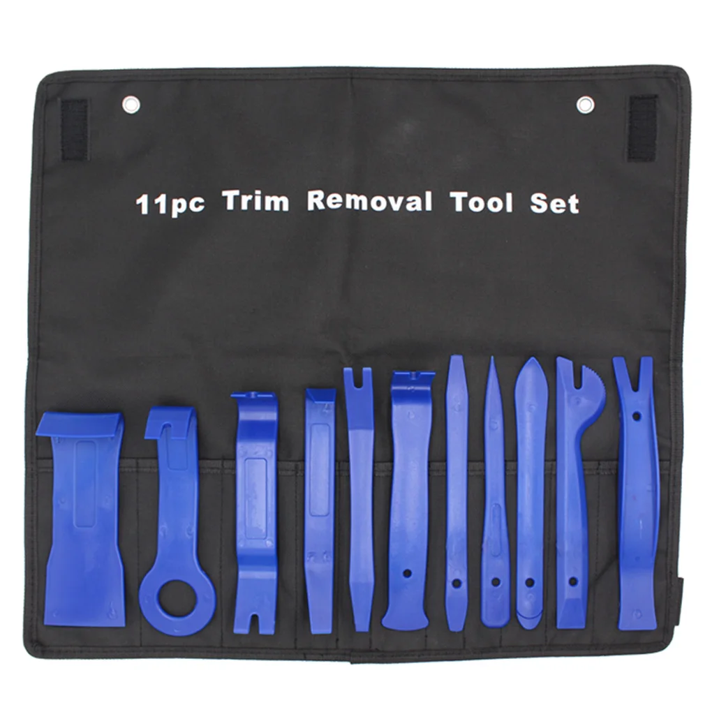 

11pcs set Car Pry Repairing Tool Kit Portable Car Removal Opening Set Panel Repairing Tool Kit Red