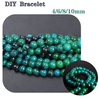 natural phoenix lapis lazuli spacer loose beads for jewelry making diy bracelet