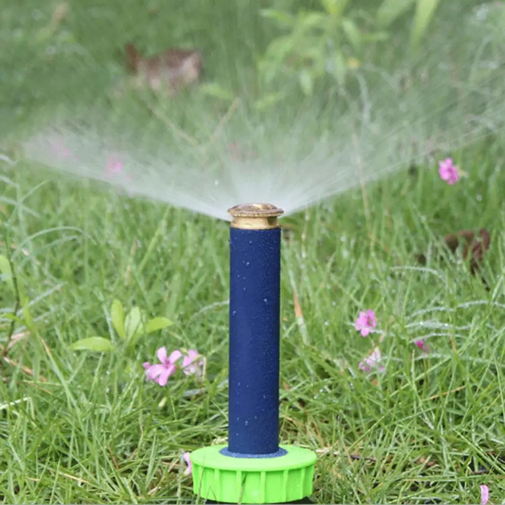 

Sprinkler Irrigation Automatic Spray Nozzle Garden Yard Lawn Plant Head Watering Misting 3 Different Angle Retractable