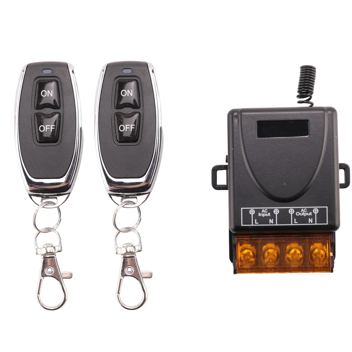 Беспроводной радиочастотный передатчик для водяного насоса 433 МГц 220 В 1 канал 30 А