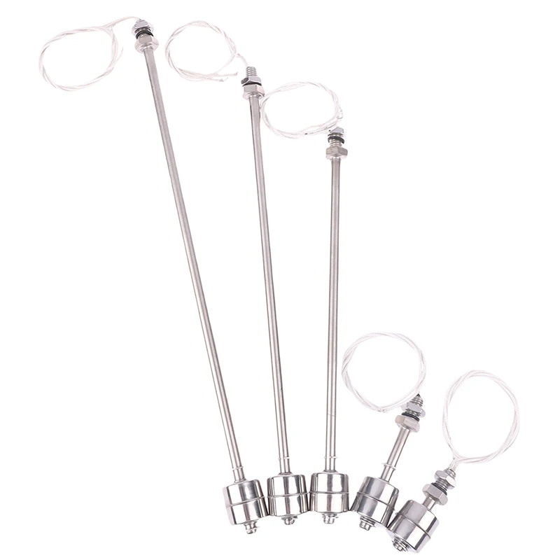 

Vertical Type Stainless Steel Single Ball Float Switch Tank Pool Controller Water Level Liquid Flow Sensor Float Lever Switch