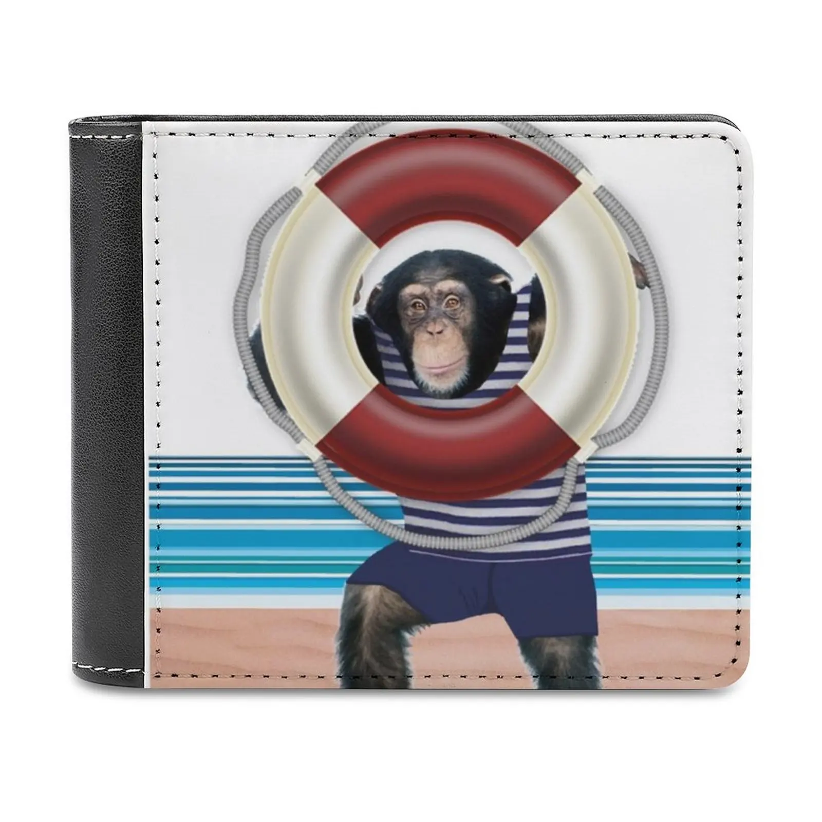 

Обезьянки Primate Chimpanzee персонализированные кошельки для мужчин Высокое качество из искусственной кожи Кошельки роскошный мужской подарок Об...