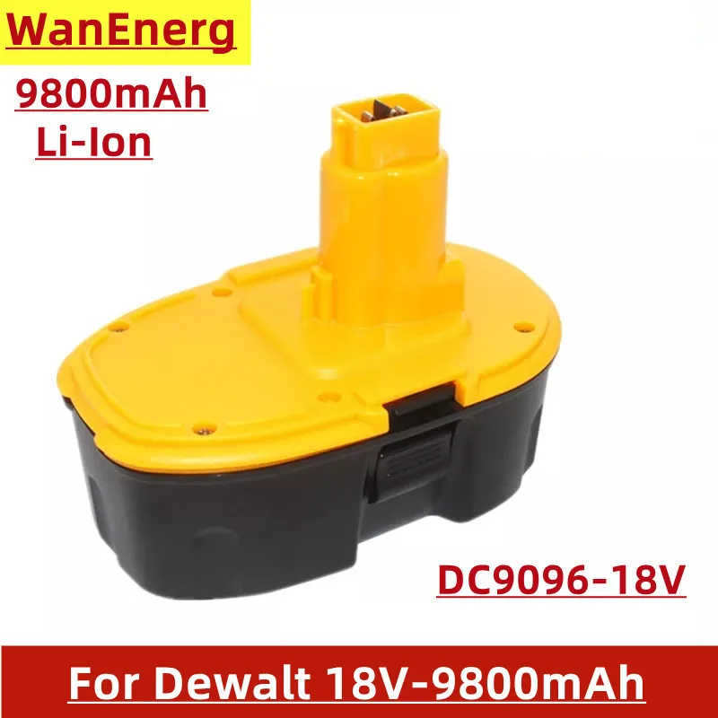 

Originele 18V 9800Mah Li-Ion Power Tool Voor Dewalt DC9096 DE9039 DE9095 DW9098 DE9503 DW9096 Vervangende Batterij L30