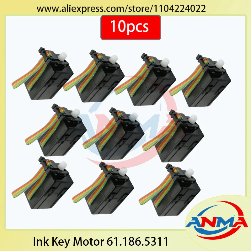 Оптовая цена 61.186.5311/03 12 В двигатель с чернильным ключом 61.186.5311 SM74 SM52 SM102 Детали