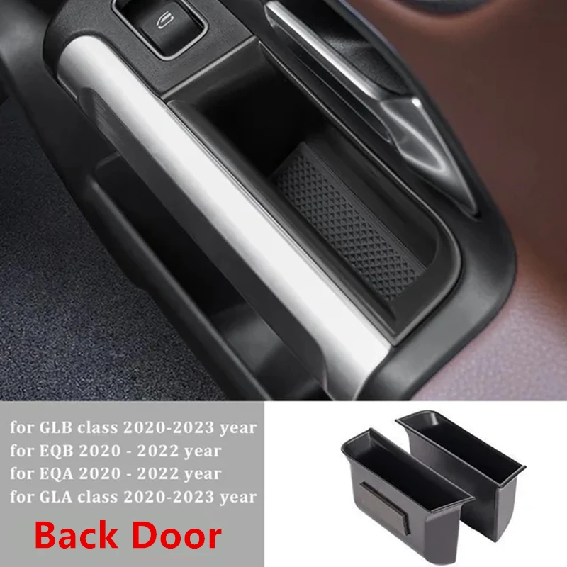 

Для Mercedes Benz GLA GLB B Class W247 X247 EQB 2020-22 Автомобильный подлокотник, дверная ручка для хранения перчаток, держатель для телефона, коробка для карт, аксессуары