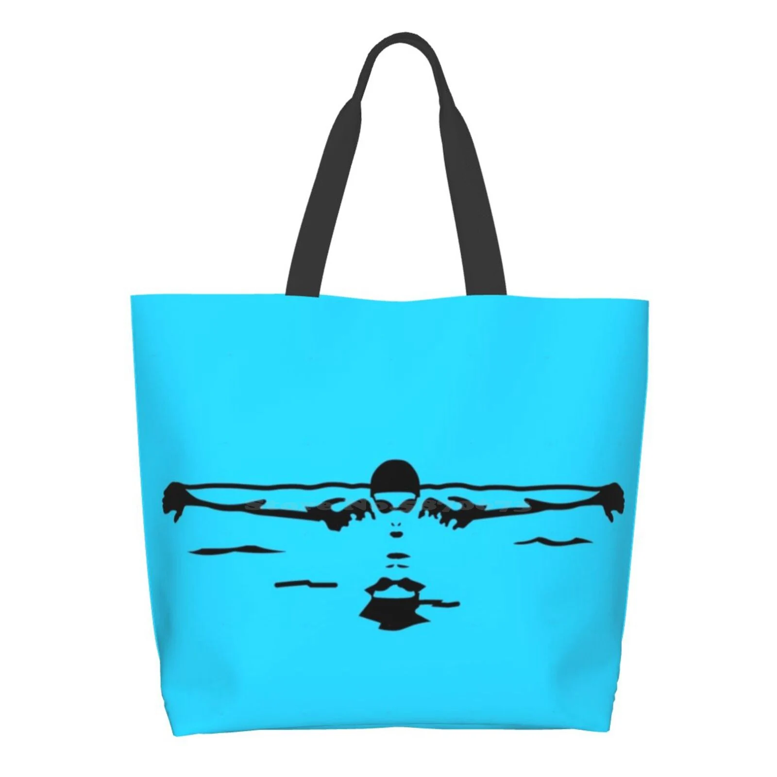

Swimmer Designer Handbags Shopping Tote Swim Sports Nageur To Bathe Bath Swimmer Sibosssr