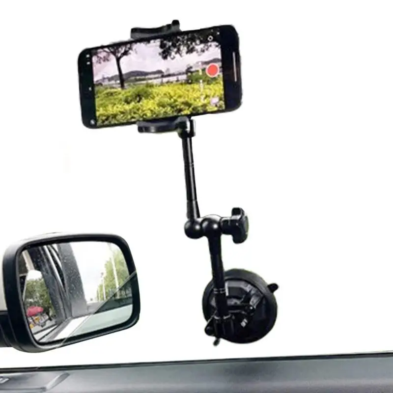 

Держатель телефона на присоске, автомобильный держатель телефона, регулируемый держатель телефона на приборную панель/лобовое стекло/окно...