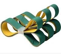 perimeter1950x30x2mm yellow green sheet base belt wear resistant woodworking conveyor belt anti static rubber belt