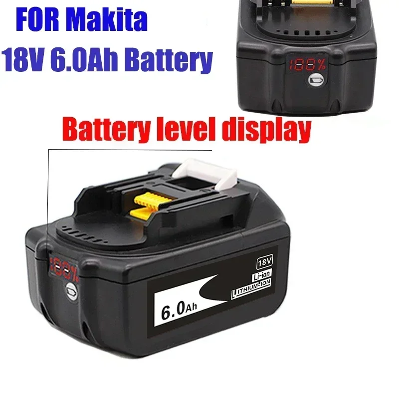 Для Makita 18 В аккумулятор 6000 мАч аккумуляторная батарея для электроинструментов со