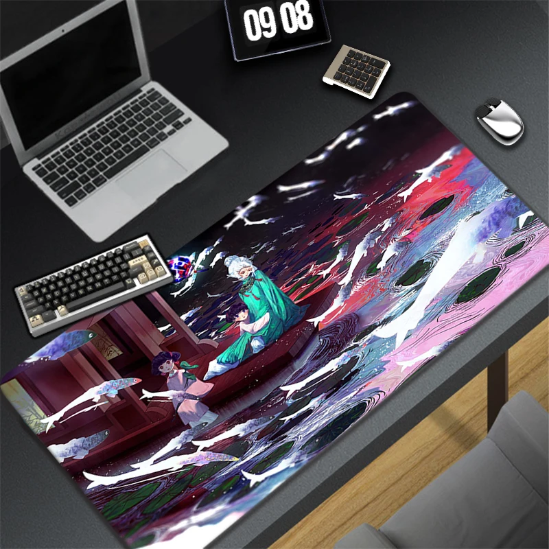 

Kawaii Gaming Accessories Mouse Pads Computer Laptop Gamer Extended Mouse Mat Large Mouse Pad Anime Rubber Keyboards Table Mat
