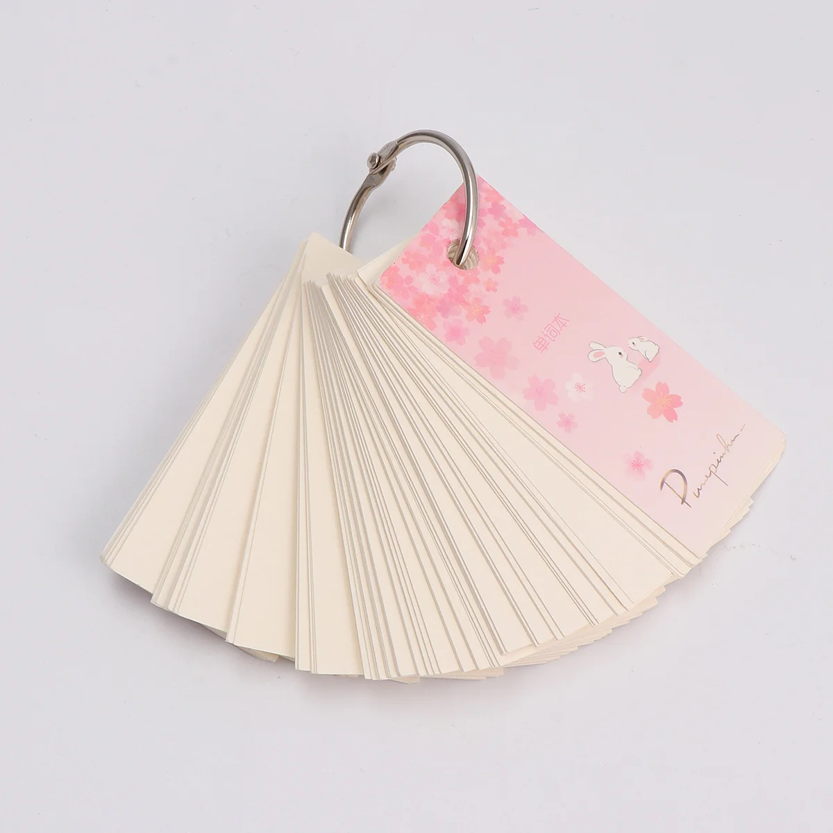 

Flash Memo Binder Ring Notepad Note Pocket Study Flashcards Blank Easy Supplies School College Students Studying Portable Mini