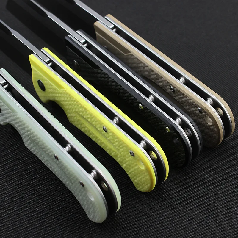 Складной нож лезвие D2 Ручка G10 58HRC |