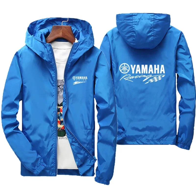 Фото Мужская ветрозащитная куртка Yamaha для бездорожья, весна-осень 2026, для активного отдыха и езды на велосипеде, ветрозащитный жилет для мужчин №5