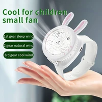 mini portable kids rechargeable fan dc v5 wrist fan