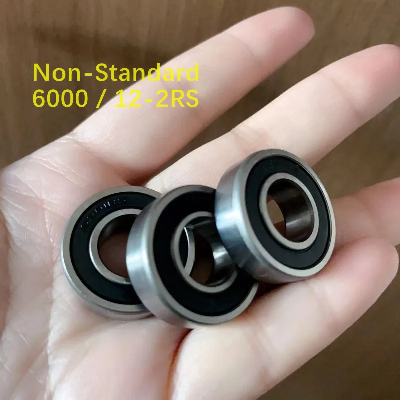 

1 Piece12268-2RS Non-Standard Deep Groove Ball Bearing 6000 / 12-2RS 12 * 26 * 8 mm 6201 / 10-2RS 10 * 32 * 10 mm