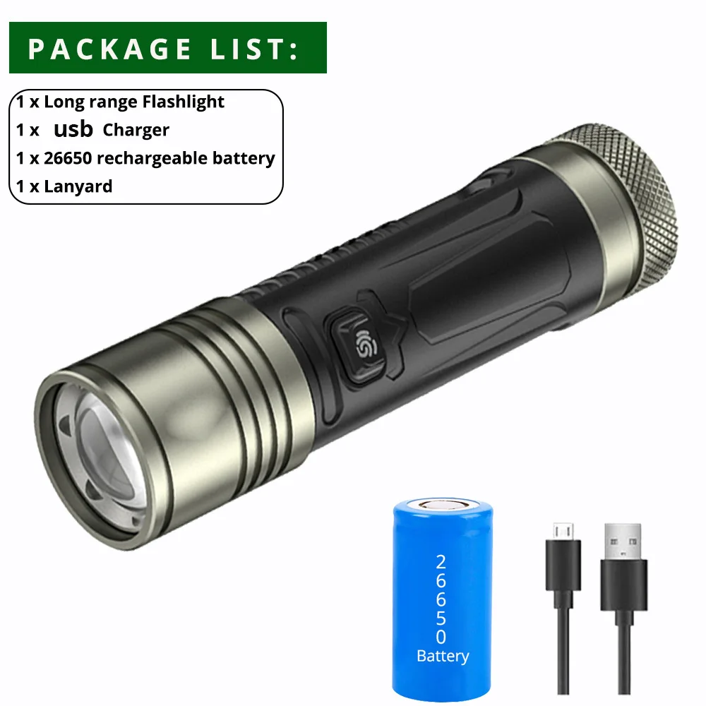 

Фонарик DanPeng XHP360 60Вт