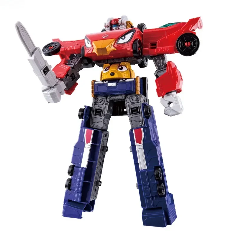 Фото Bandai DX ROBO UNIVERSE Аниме Фигурка Супер Синтай Экшн-игрушки для мальчиков и девочек Дети Рождественский подарок Модель украшение подарок на день рождения №2