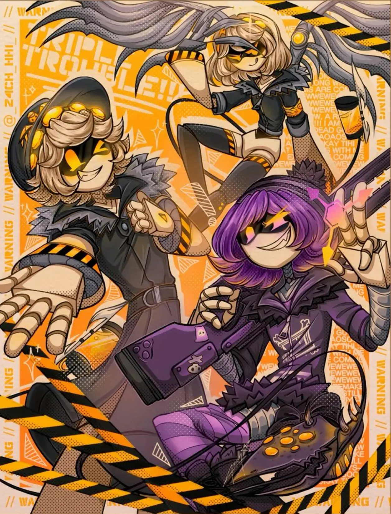 

Печать на холсте M-Murder D-Drones серия