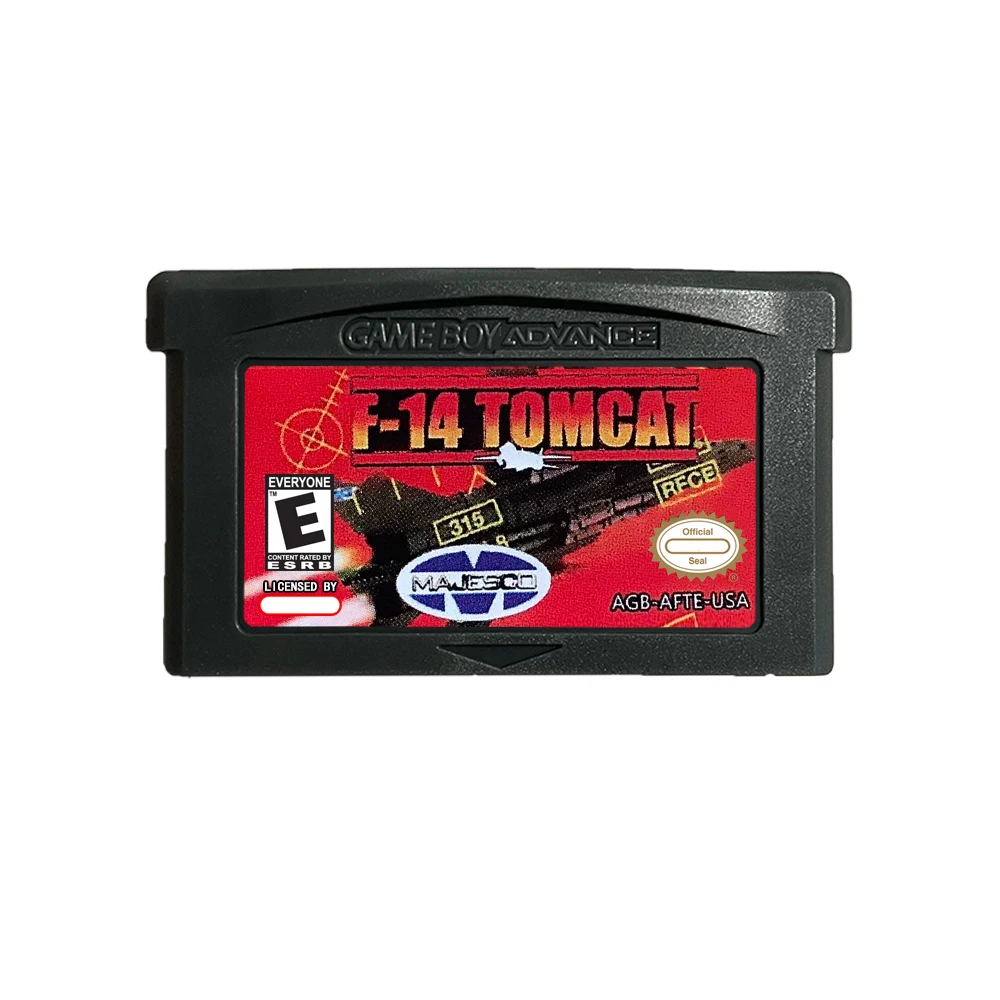 F-14 Tomcat GAME BOY ADVANCE Картридж 32-битная видеоигра для консоли Nintendo GBA/SP/NDS - английский