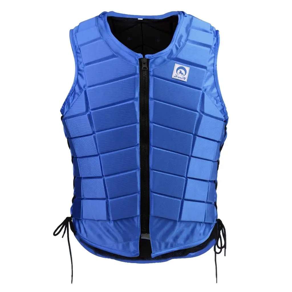 

Kids Adults Horse Riding Vest Waistcoat Safety Equestrian Athlete Trainer Body Protection Vest Padded Shock Absorption Vest