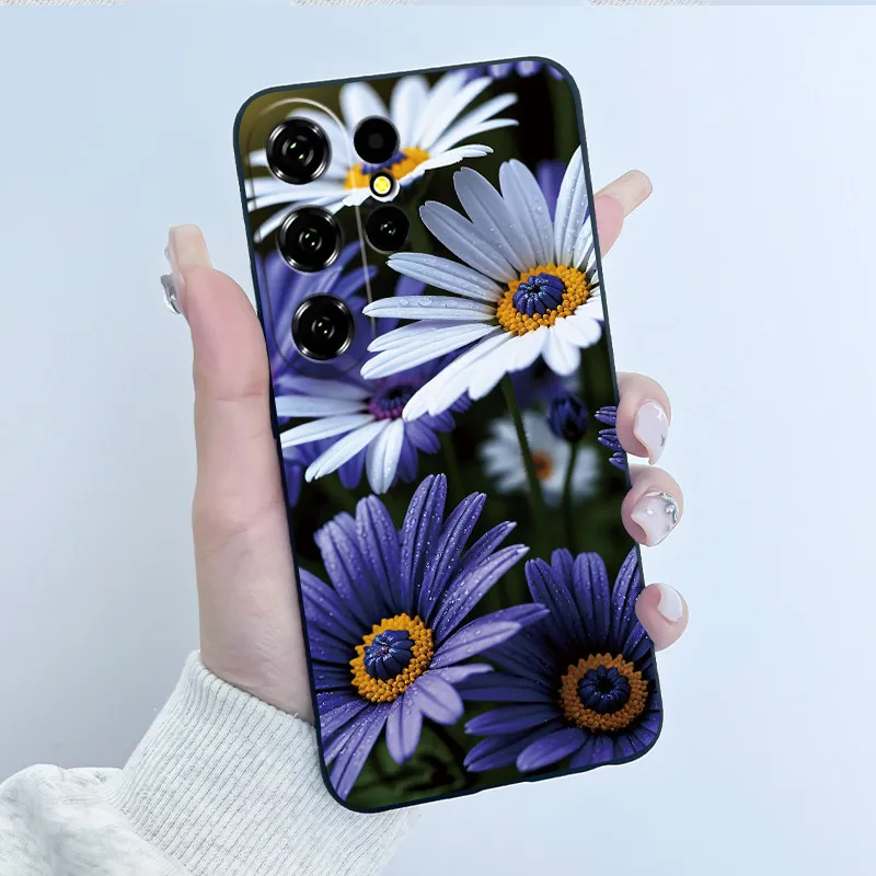 Фото Чехол для телефона Oukitel C26, эстетичный, роскошный, милый, крутой, с рисунком для мальчиков и девочек, черный, матовый, мягкий силиконовый чехол-бампер №2