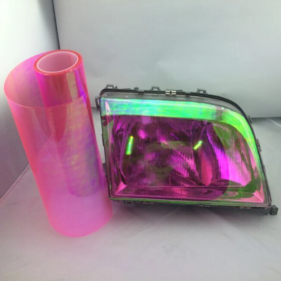 

30*100 см блестящие хамелеоновые Автомобильные фары, задние фонари, прозрачная пленка, огни, меняющие цвет, автомобильная пленка, наклейки