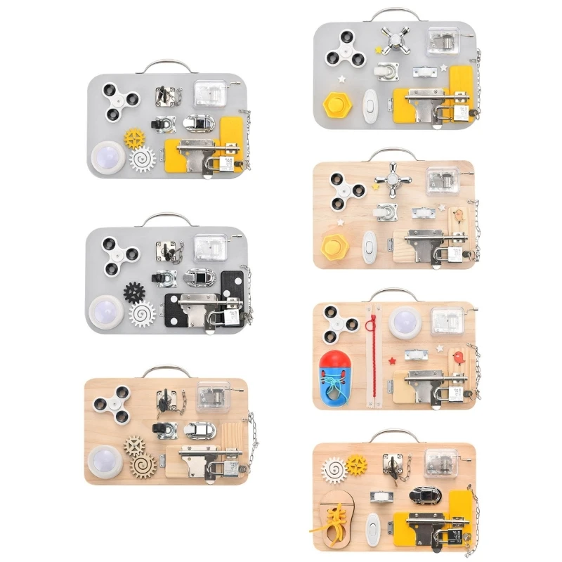 

Educational Wooden Sensory Teaching Aid for Kindergarten Kids 40JC