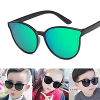 vintage kids cat eye sunglasses boys girls fashion round frame sun glasses children vintage outdoor uv400 protection eyewear