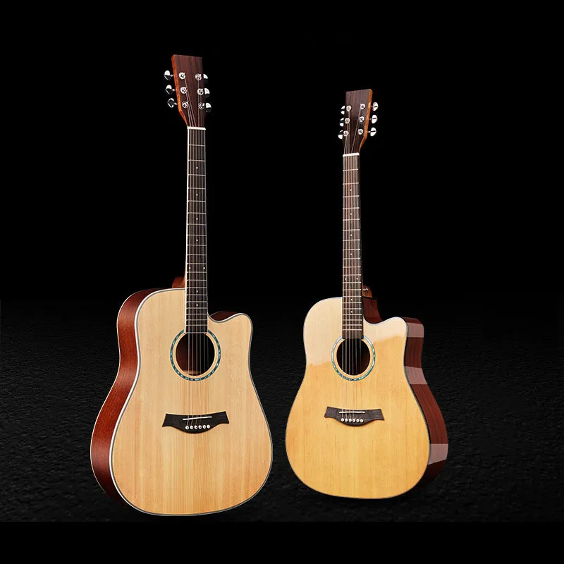 

Акустические гитары с левой ручкой, корпус Soloking, гитары в деревенском стиле, большой Лирический Набор для начинающих, музыкальное оборудова...