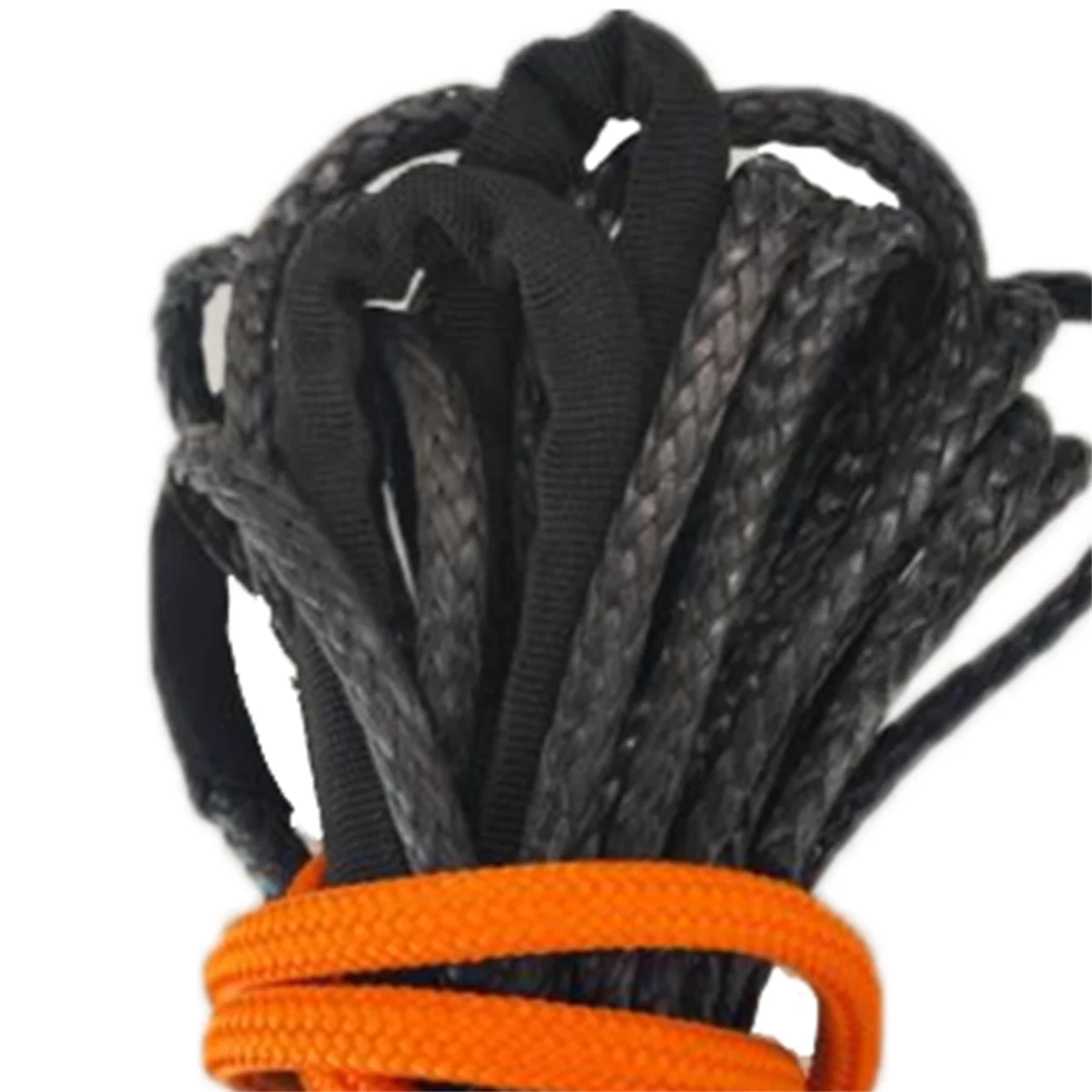 Комплект синтетических лебедок крюк лебедки тяговый ремень красный для наружной