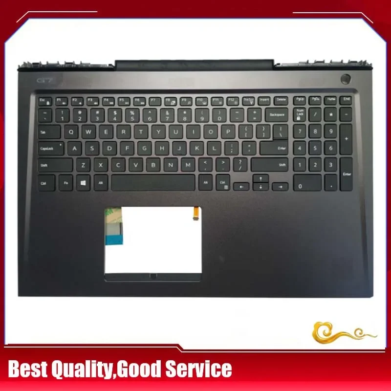 YUEBEISHENG новый/org чехол для DELL inspiron G7 7577 7588 упор рук верхняя крышка клавиатуры США