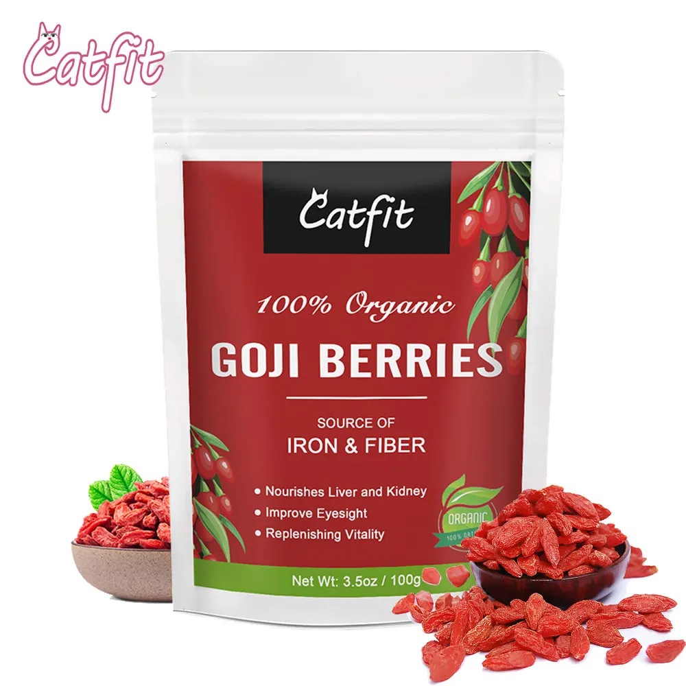 

Catfit Nature Chinese Wolfberry GOJI AphrodisiacStrengthen&Anti-Fatigue Tonifying Kidney SexualFunction Enhancer Item