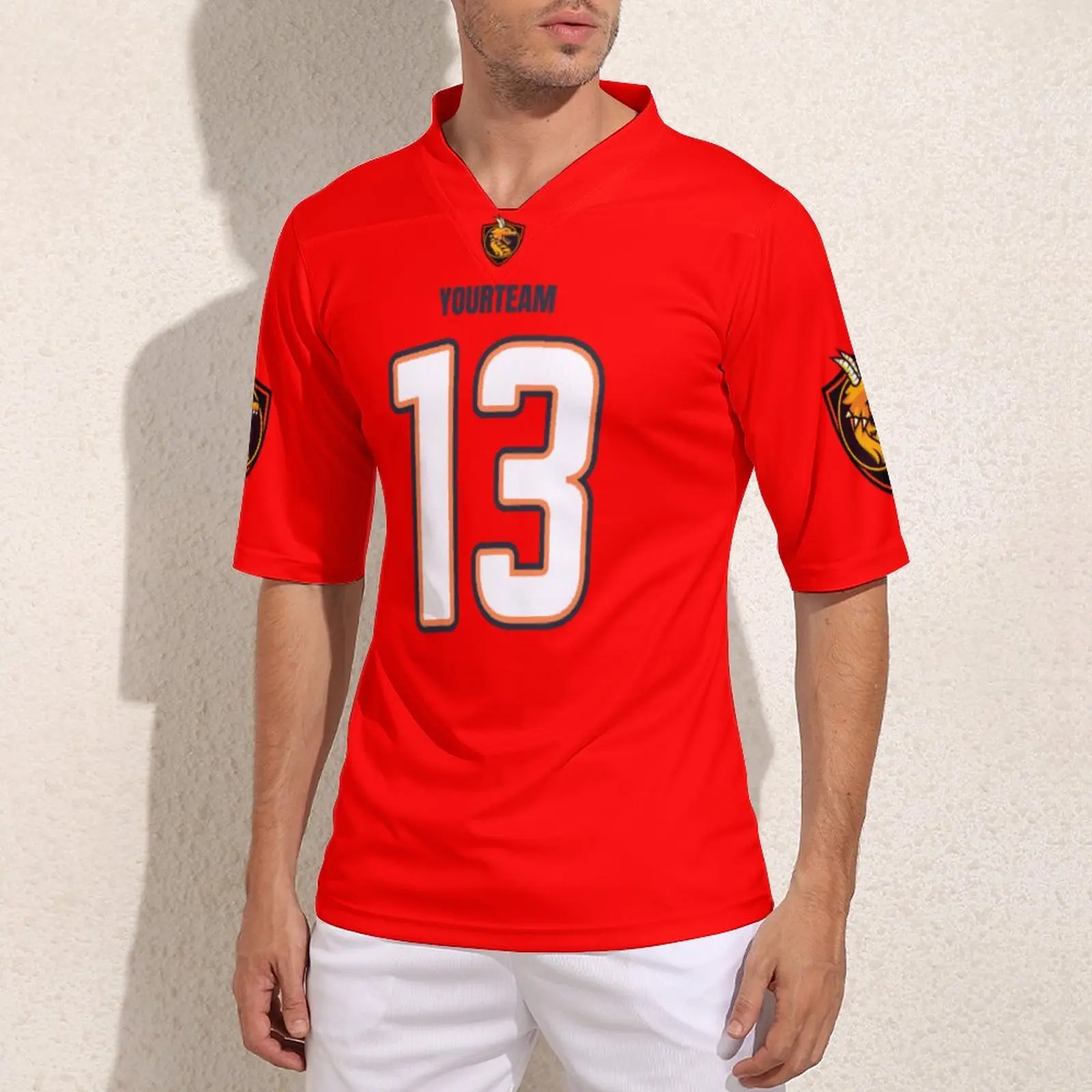 

Customization Tampa Bay No 13 Rugby Jersey Training Fashion Football Jerseys Mans Custom Made Football Shirts